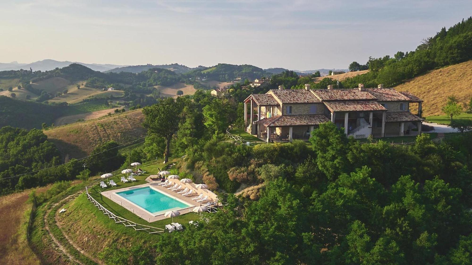 Country House Ca'Balsomino Urbino Exterior foto